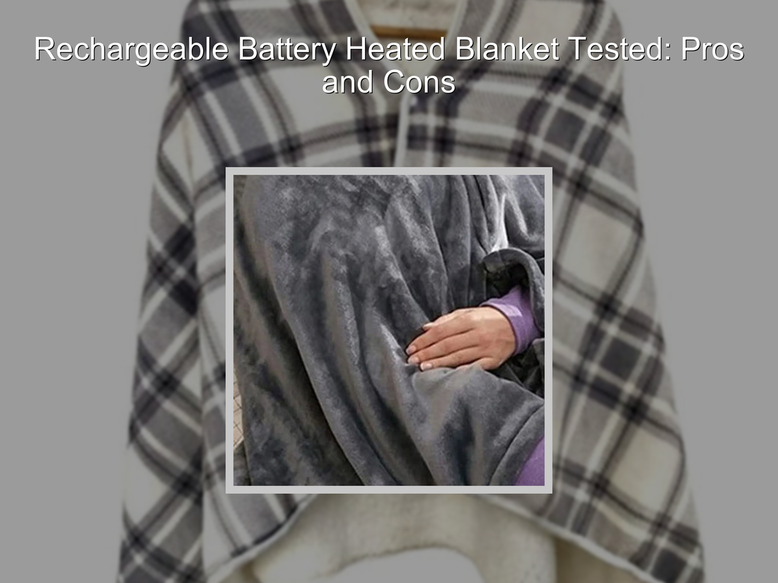 Rechargeable Battery Heated Blanket Tested: Pros and Cons