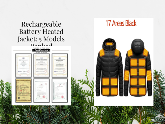Rechargeable Battery Heated Jacket: 5 Models Ranked