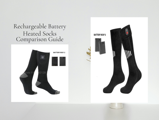 Rechargeable Battery Heated Socks Comparison Guide