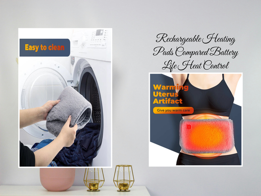 Rechargeable Heating Pads Compared Battery Life Heat Control