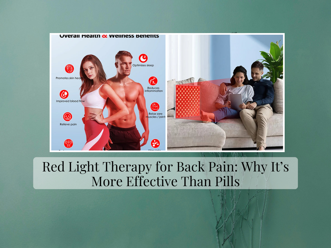 Red Light Therapy for Back Pain: Why It’s More Effective Than Pills