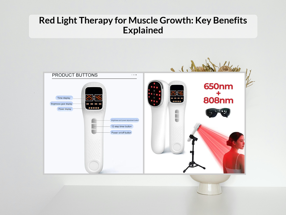 Muscle Light Instrument Red Light Therapy for Muscle Growth: Does It Really Help? – KentDO ...