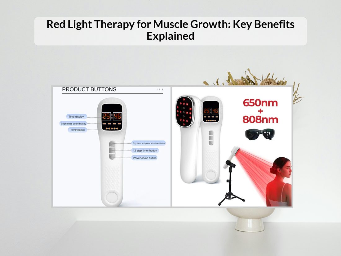 Red Light Therapy for Muscle Growth: Key Benefits Explained