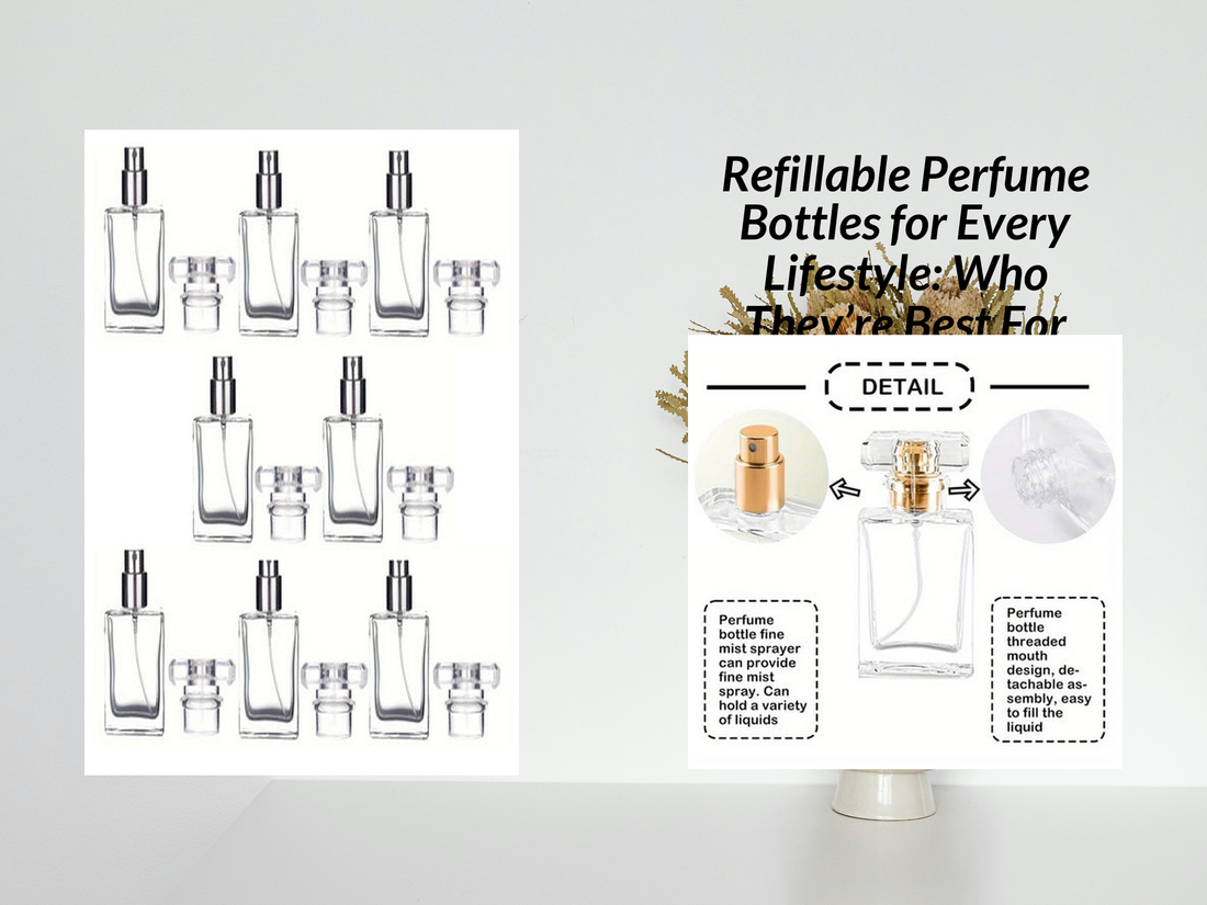 Refillable Perfume Bottles for Every Lifestyle: Who They’re Best For