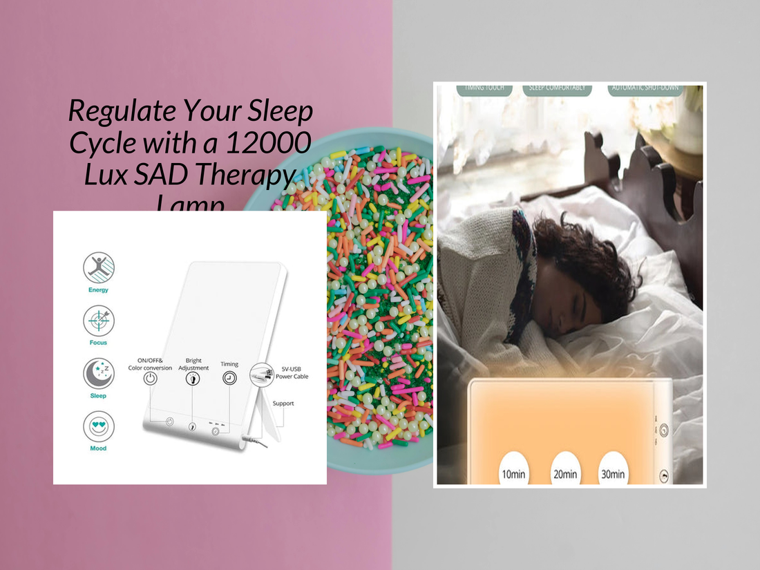 Regulate Your Sleep Cycle with a 12000 Lux SAD Therapy Lamp