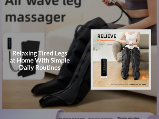 Relaxing Tired Legs at Home With Simple Daily Routines