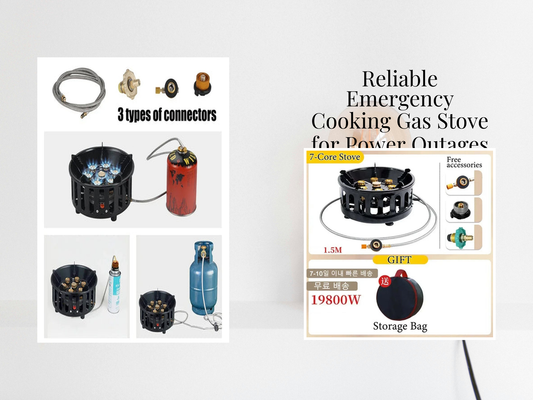 Reliable Emergency Cooking Gas Stove for Power Outages
