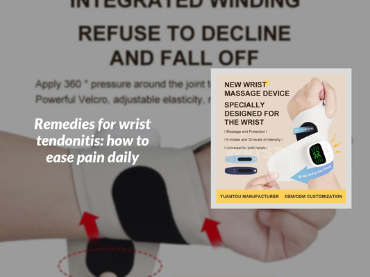 Remedies for wrist tendonitis: how to ease pain daily