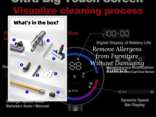 Remove Allergens from Furniture Without Damaging Fabrics