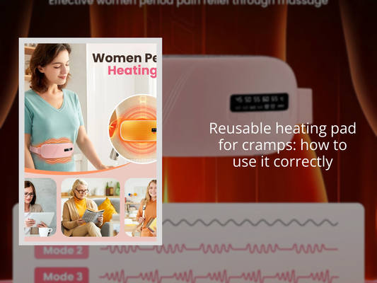 Reusable heating pad for cramps: how to use it correctly