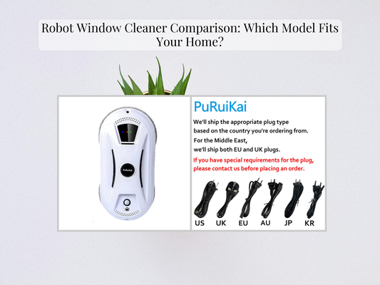Robot Window Cleaner Comparison: Which Model Fits Your Home?
