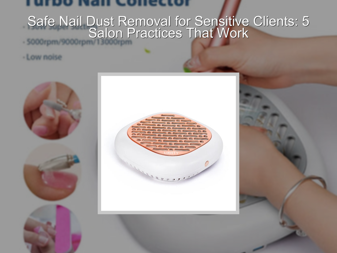 Safe Nail Dust Removal for Sensitive Clients: 5 Salon Practices That Work