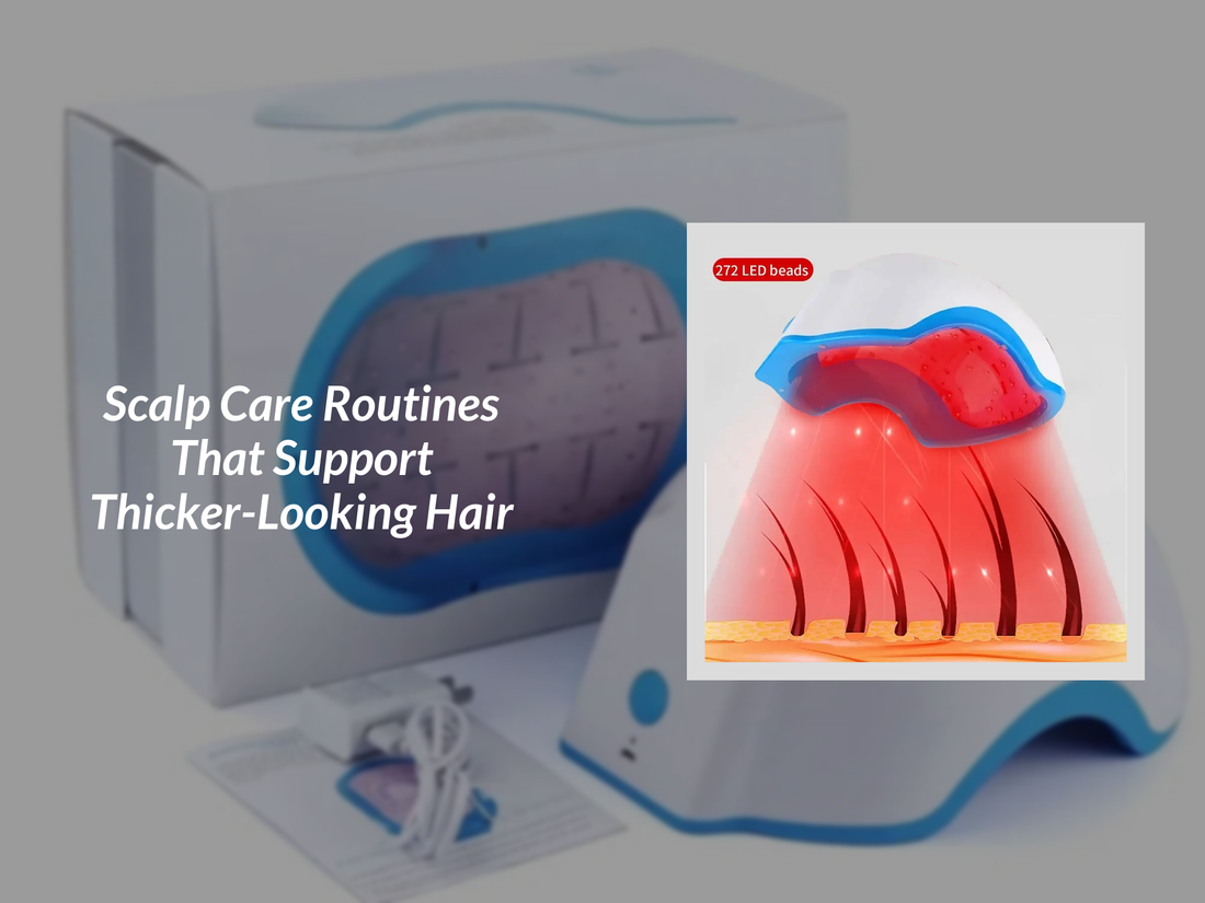 Scalp Care Routines That Support Thicker-Looking Hair