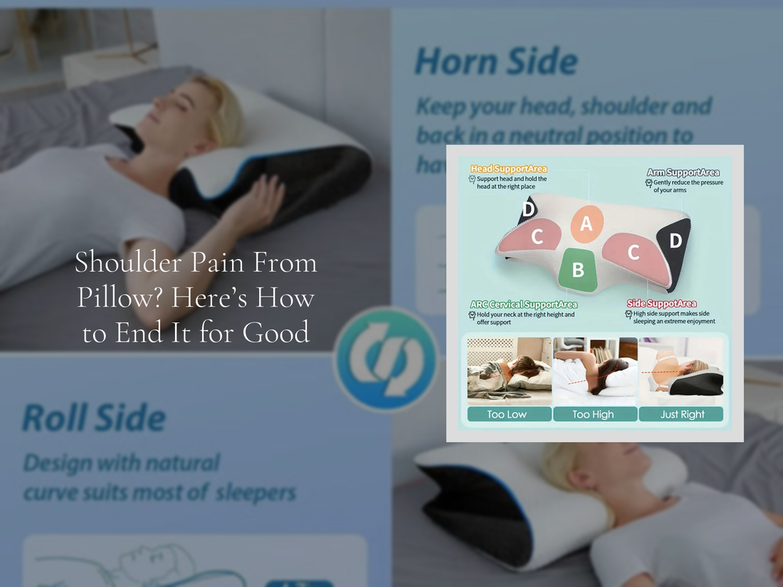 Shoulder Pain From Pillow? Here’s How to End It for Good