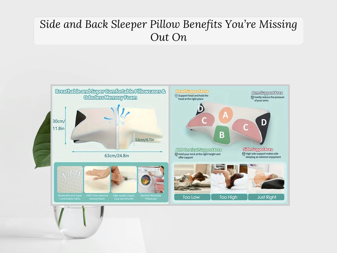 Side and Back Sleeper Pillow Benefits You’re Missing Out On