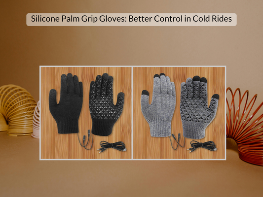 Silicone Palm Grip Gloves: Better Control in Cold Rides