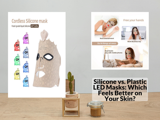 Silicone vs. Plastic LED Masks: Which Feels Better on Your Skin?