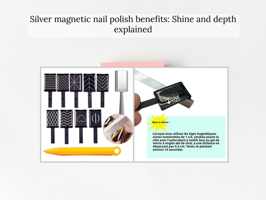 Silver magnetic nail polish benefits: Shine and depth explained