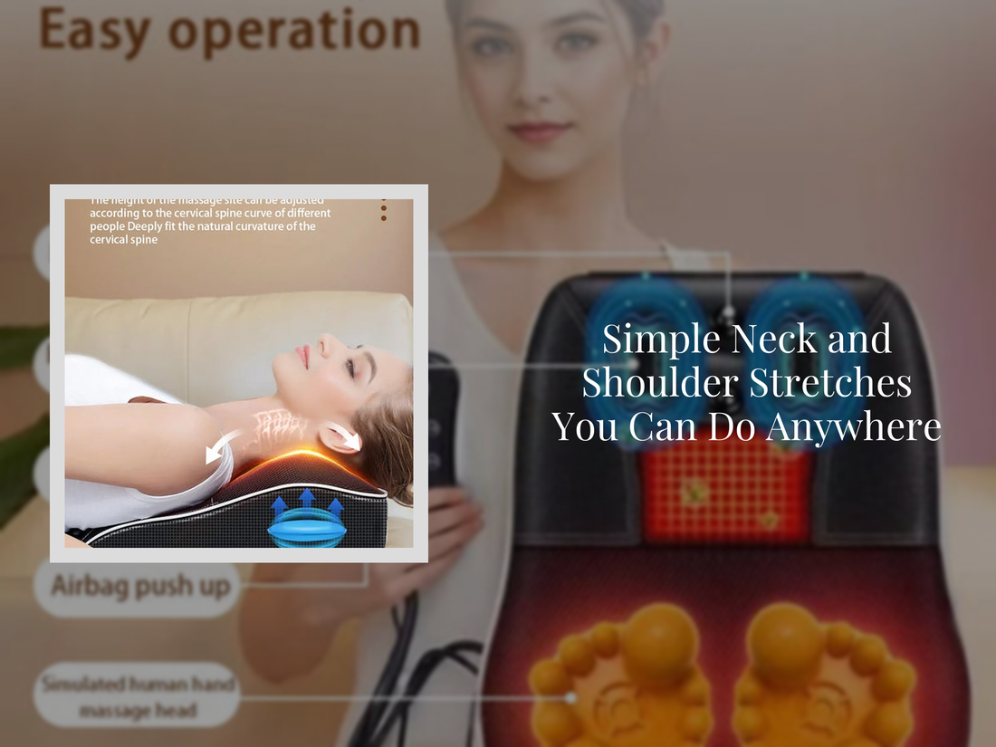 Simple Neck and Shoulder Stretches You Can Do Anywhere