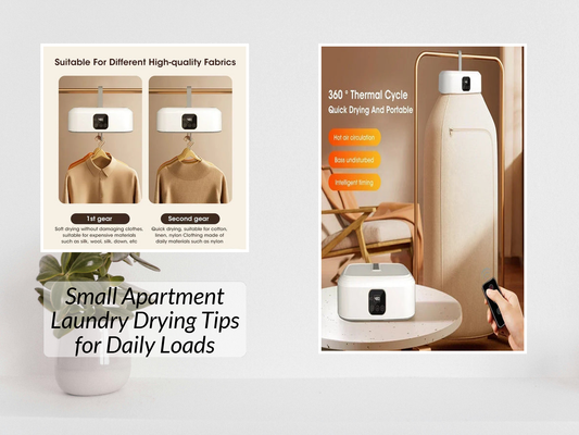 Small Apartment Laundry Drying Tips for Daily Loads