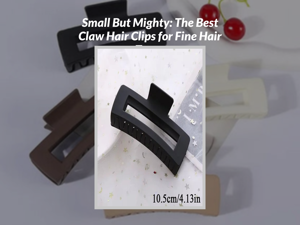 Claw Hair Clips Small: 7 Elegant & Fancy Picks That Hold – KentDO ...