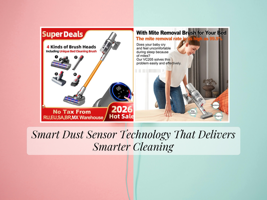 Smart Dust Sensor Technology That Delivers Smarter Cleaning