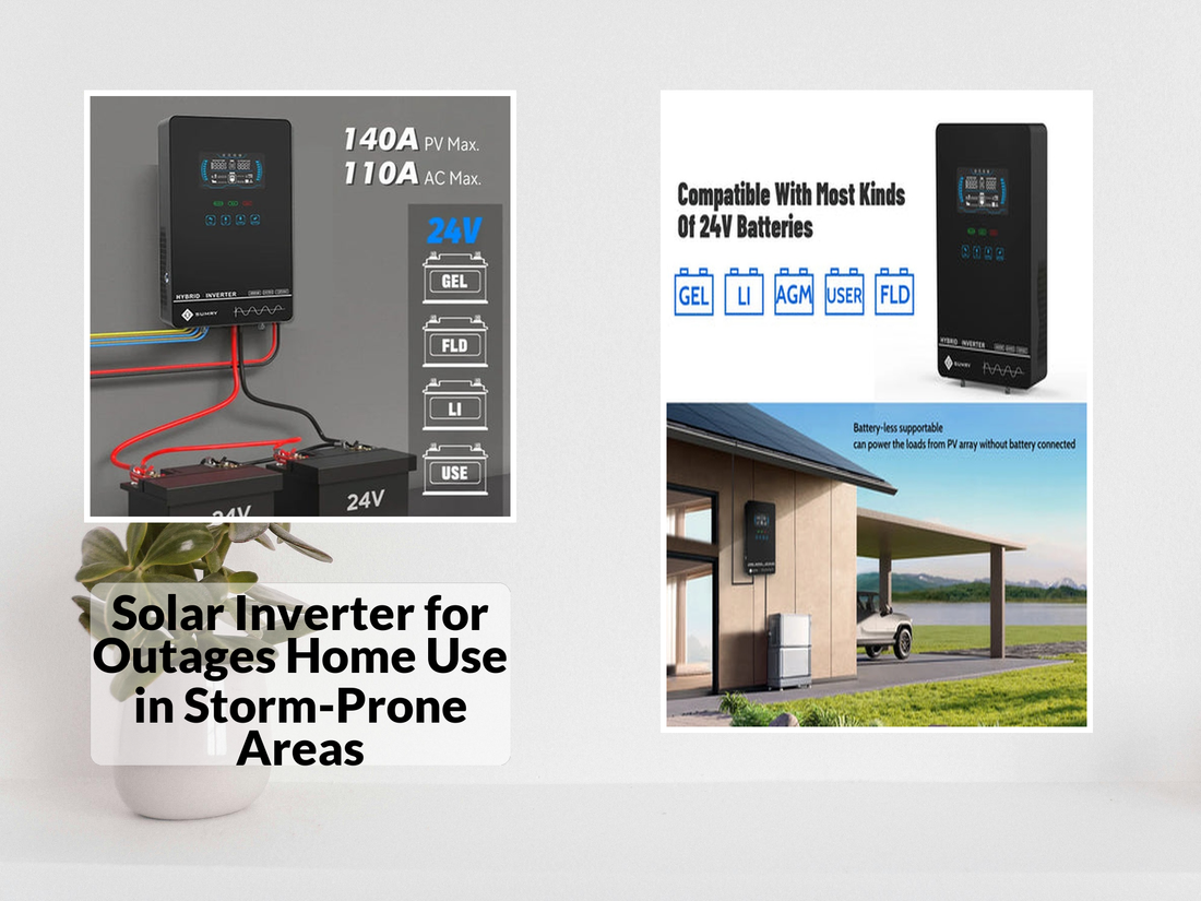 Solar Inverter for Outages Home Use in Storm-Prone Areas