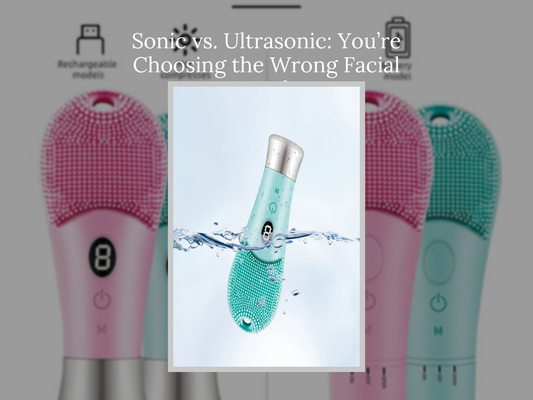 Sonic vs. Ultrasonic: You’re Choosing the Wrong Facial Brush