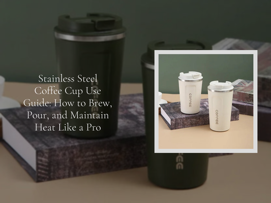 Stainless Steel Coffee Cup Use Guide: How to Brew, Pour, and Maintain Heat Like a Pro