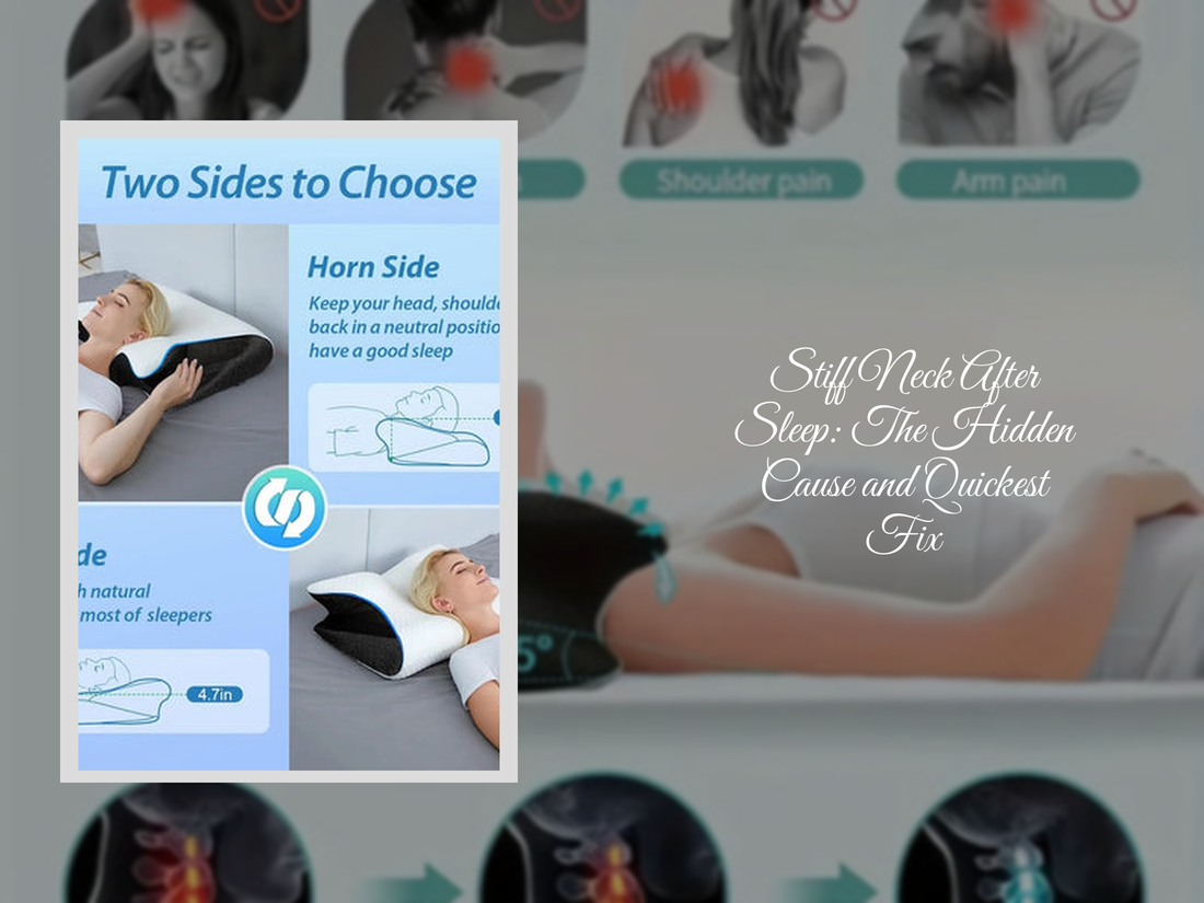 Stiff Neck After Sleep: The Hidden Cause and Quickest Fix