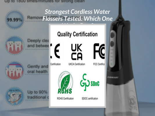 Strongest Cordless Water Flossers Tested: Which One Works Best?