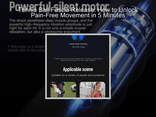 Tennis Ball Fascia Release: How to Unlock Pain-Free Movement in 5 Minutes