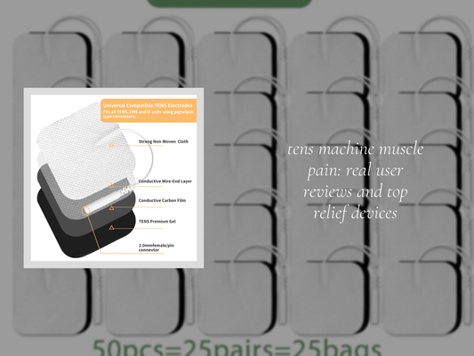 tens machine muscle pain: real user reviews and top relief devices