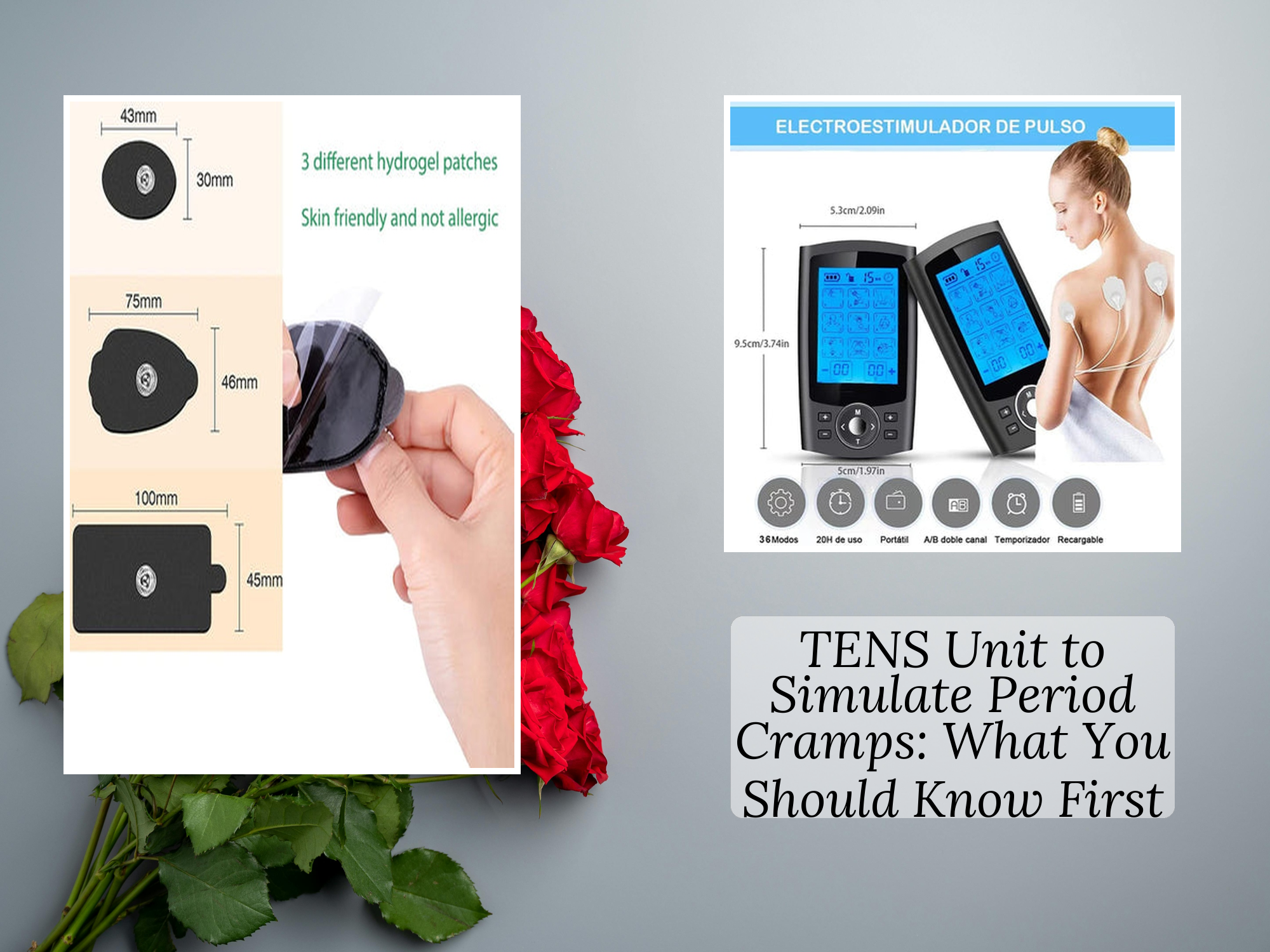 How to Simulate Period Cramps With a TENS Unit – KentDO™ Healthy & Beauty