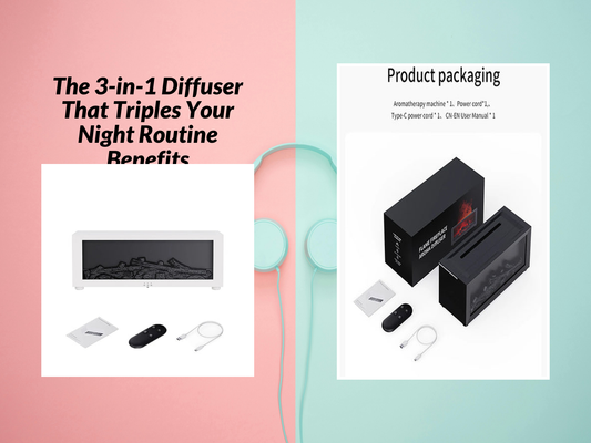 The 3-in-1 Diffuser That Triples Your Night Routine Benefits