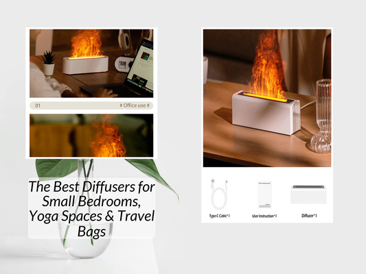 The Best Diffusers for Small Bedrooms, Yoga Spaces & Travel Bags