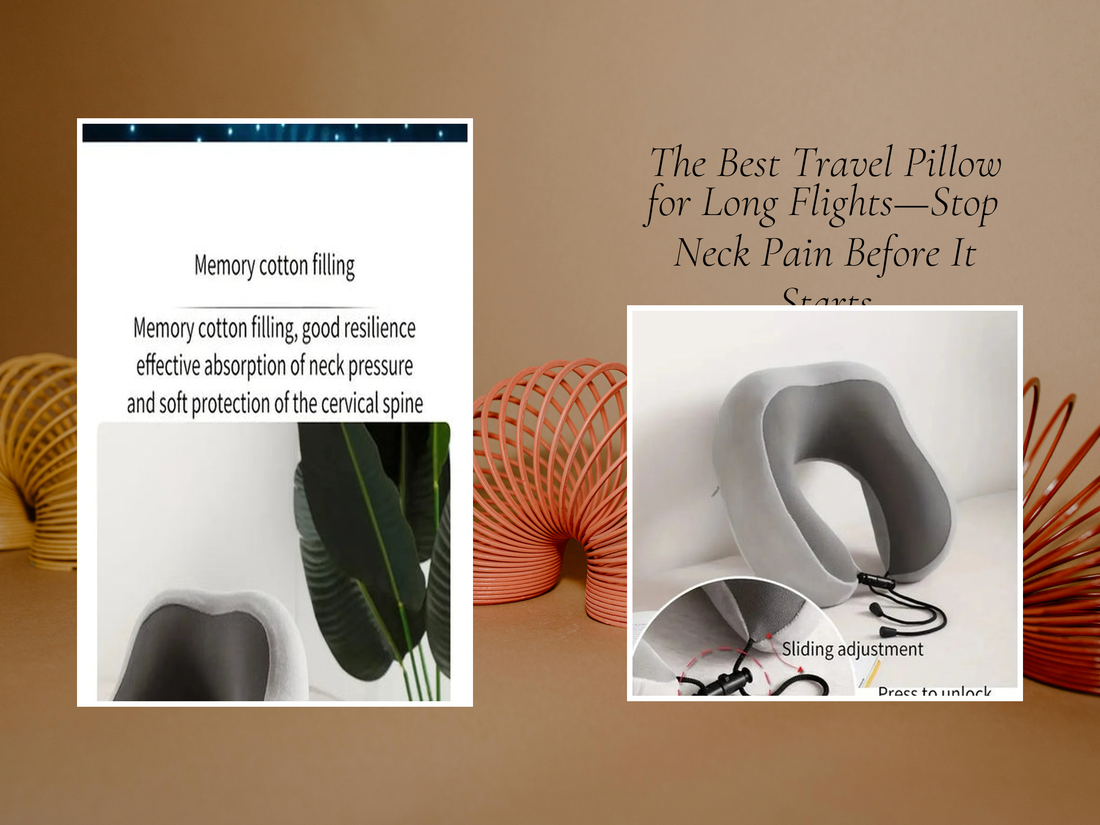 The Best Travel Pillow for Long Flights—Stop Neck Pain Before It Starts