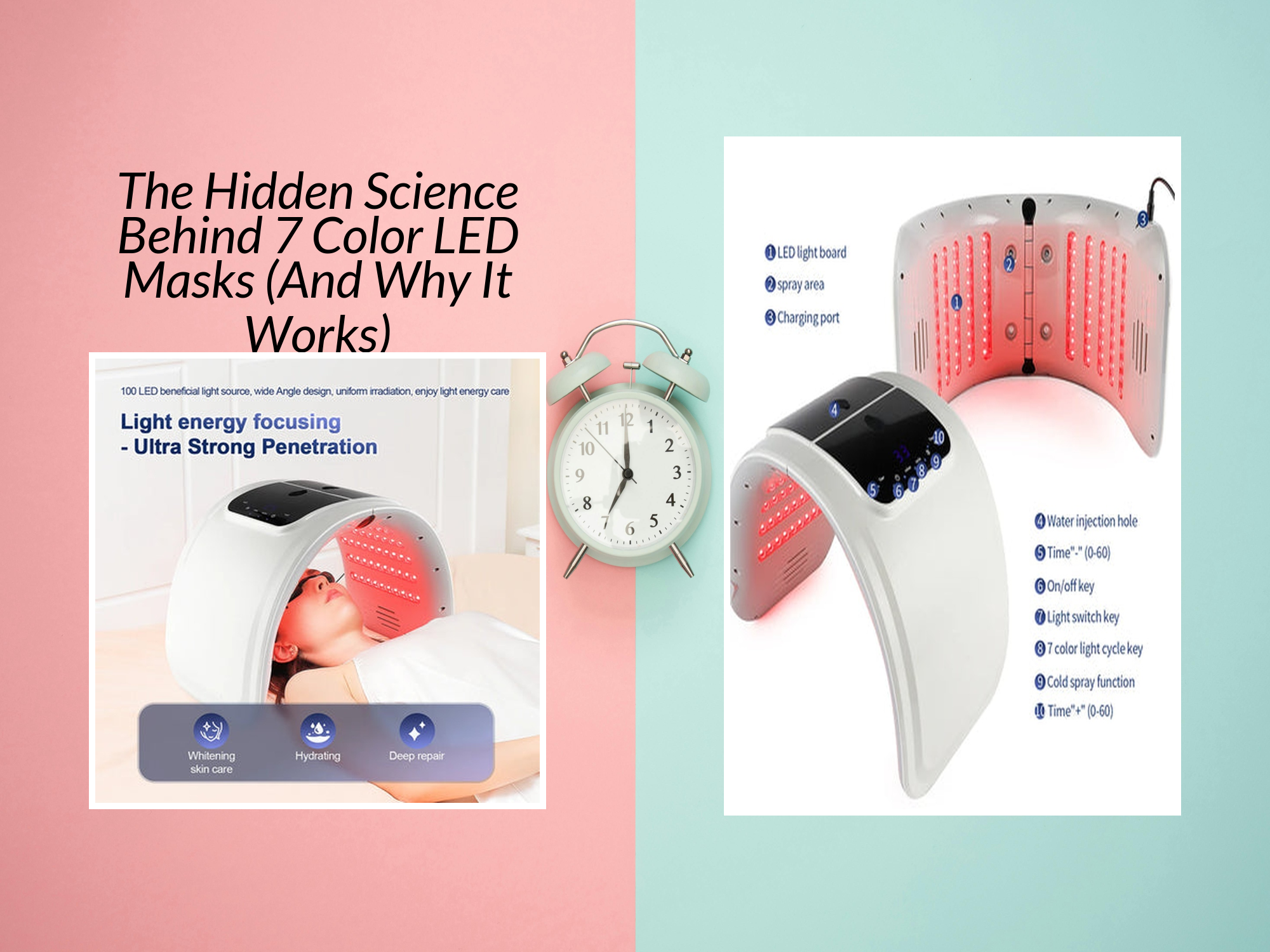 Allen Mask Science The Hidden Science Behind 7 Color LED Masks (And Why It Works) – KentDO ...