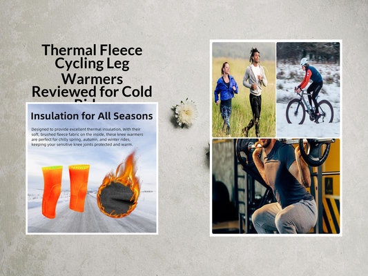 Thermal Fleece Cycling Leg Warmers Reviewed for Cold Rides