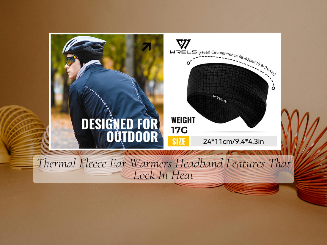 Thermal Fleece Ear Warmers Headband Features That Lock In Heat