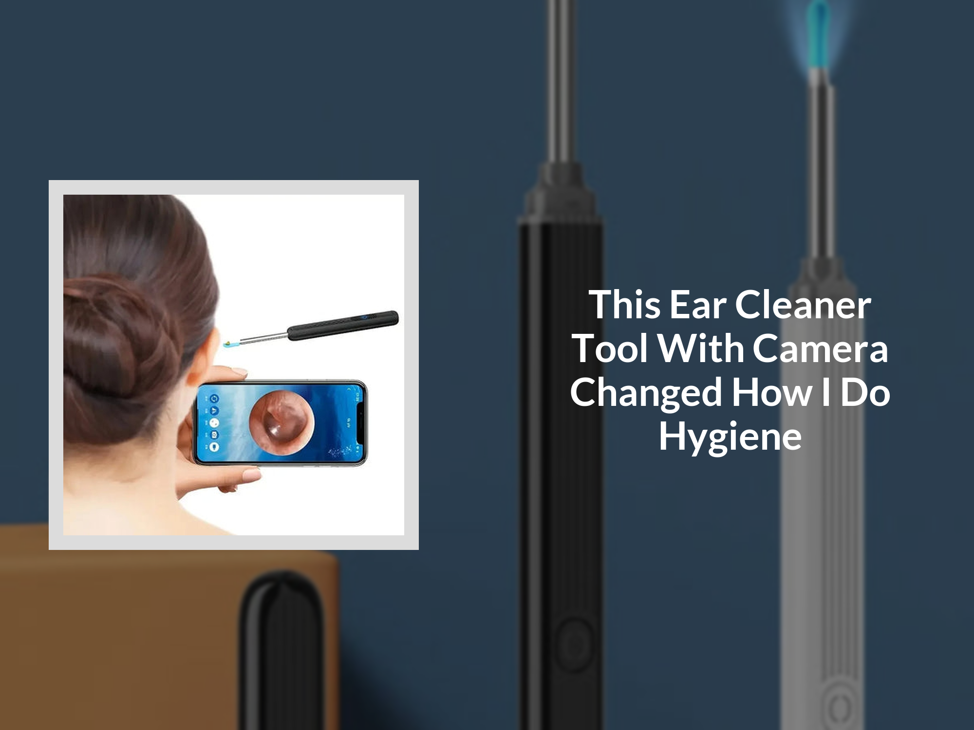 Ear Cleaning Tool with Camera: Visual App Precision – KentDO™ Healthy ...
