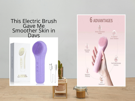 This Electric Brush Gave Me Smoother Skin in Days