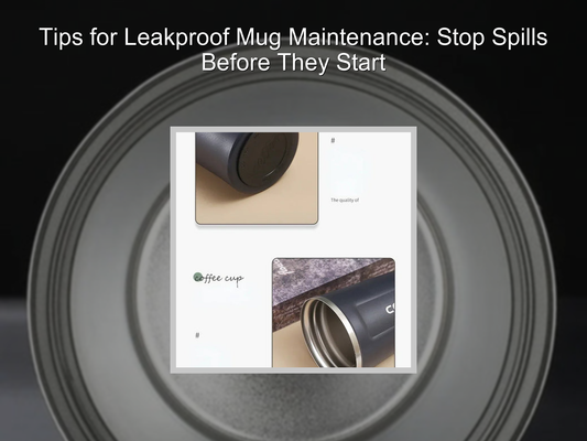 Tips for Leakproof Mug Maintenance: Stop Spills Before They Start