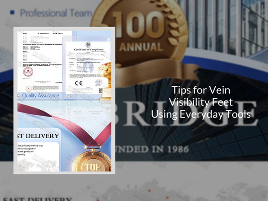 Tips for Vein Visibility Feet Using Everyday Tools