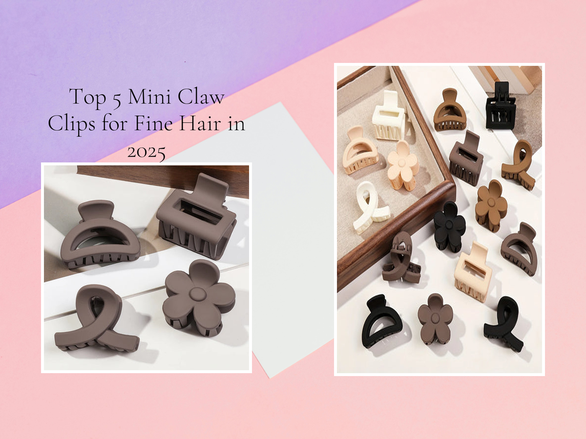 Top 5 Mini Claw Clips for Fine Hair in 2025 – KentDO™ Healthy & Beauty