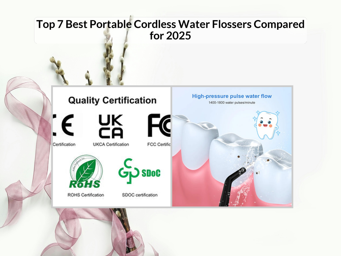 Top 7 Best Portable Cordless Water Flossers Compared for 2025