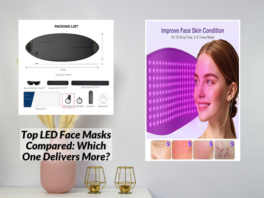 Top LED Face Masks Compared: Which One Delivers More?
