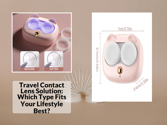 Travel Contact Lens Solution: Which Type Fits Your Lifestyle Best?