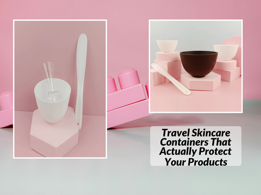 Travel Skincare Containers That Actually Protect Your Products