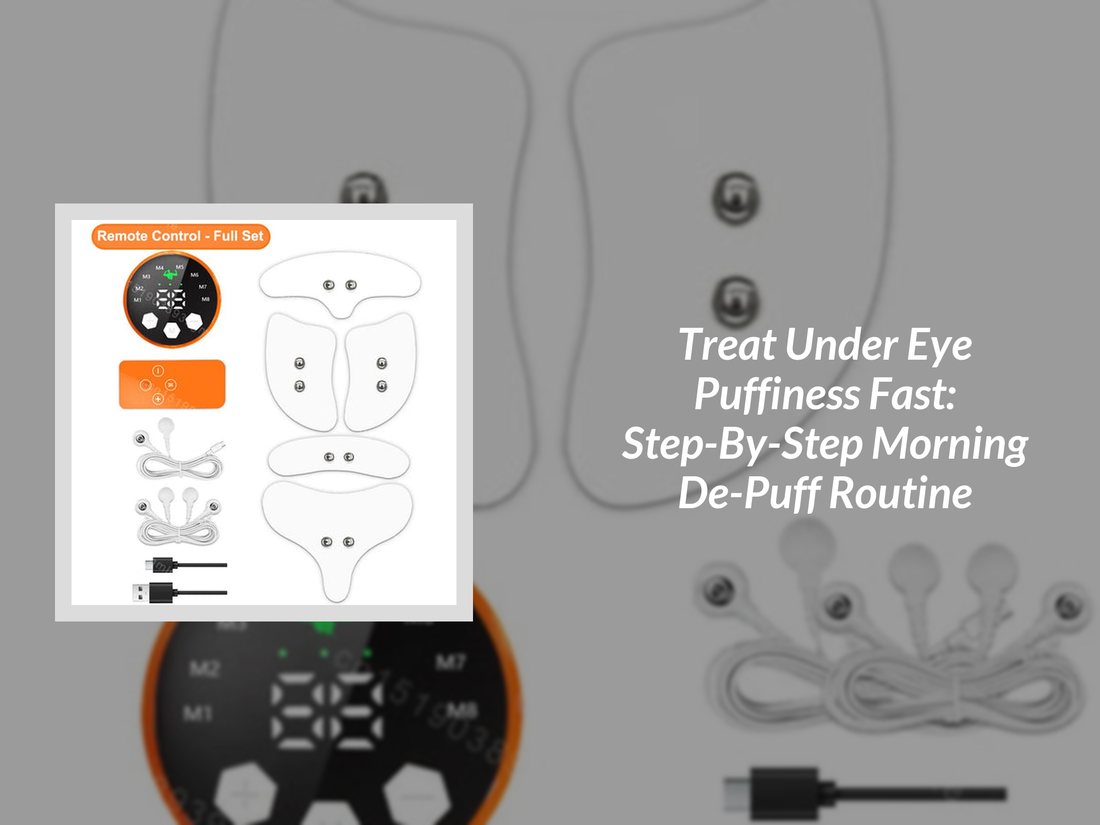 Treat Under Eye Puffiness Fast: Step-By-Step Morning De-Puff Routine